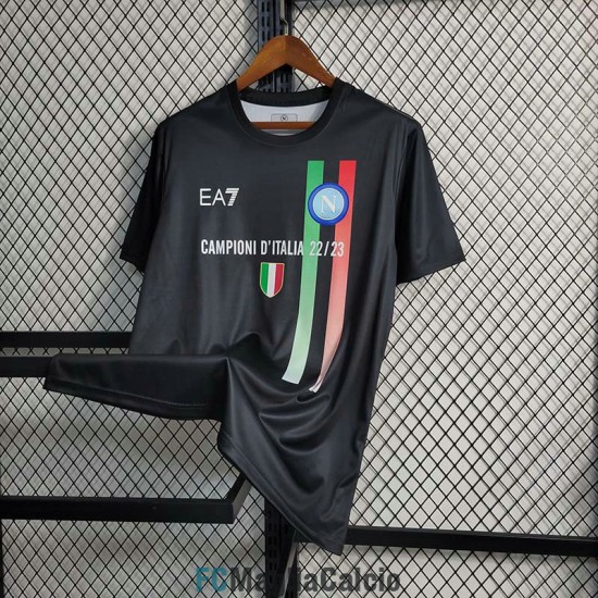 Maglia Napoli Campioni Black 2022/2023