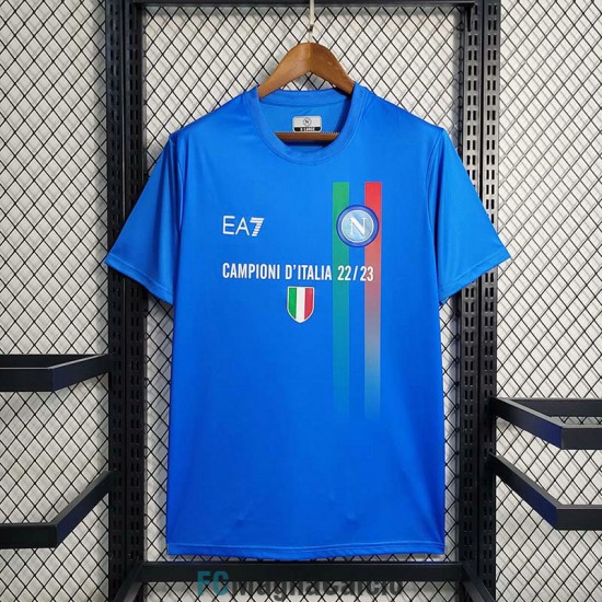 Maglia Napoli Campioni Blue 2022/2023