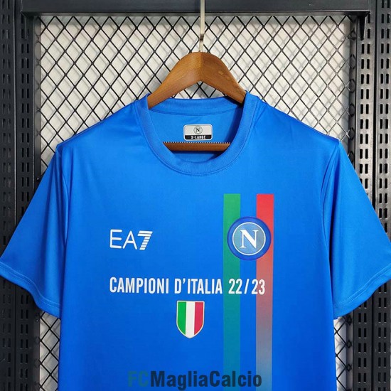 Maglia Napoli Campioni Blue 2022/2023