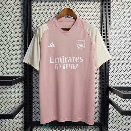 Maglia Olympique Lyonnais Training Suit Rosa I 2023/2024