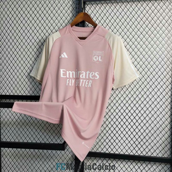 Maglia Olympique Lyonnais Training Suit Rosa I 2023/2024