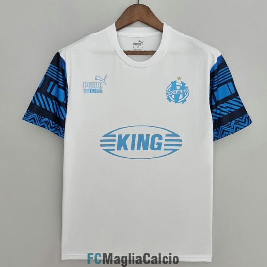 Maglia Olympique Marseille Football Heritage Blanco 2022/2023