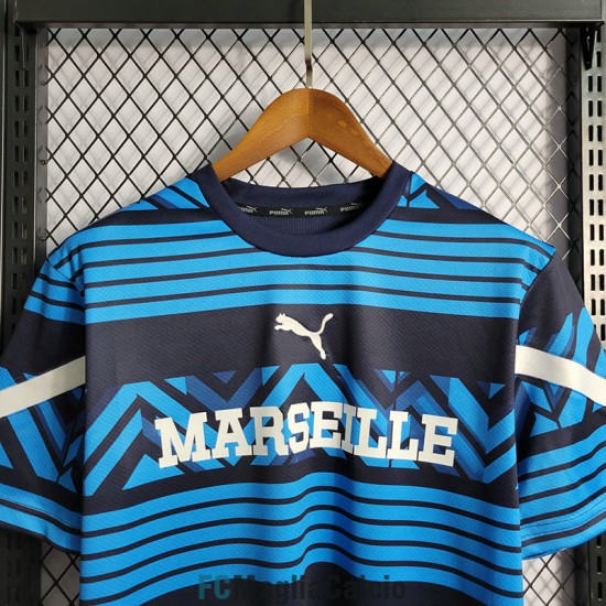 Maglia Olympique Marseille Training Suit Azul I 2022/2023