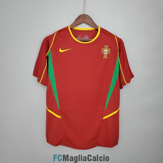 Maglia Portogallo Retro Gara Home 2002/2003