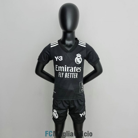 Maglia Real Madrid Bambino Y3 Edition Negro 2022/2023