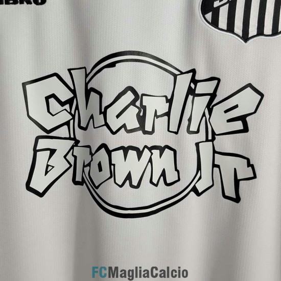 Maglia Santos FC Charlie Brown Jr Blanco 2022/2023