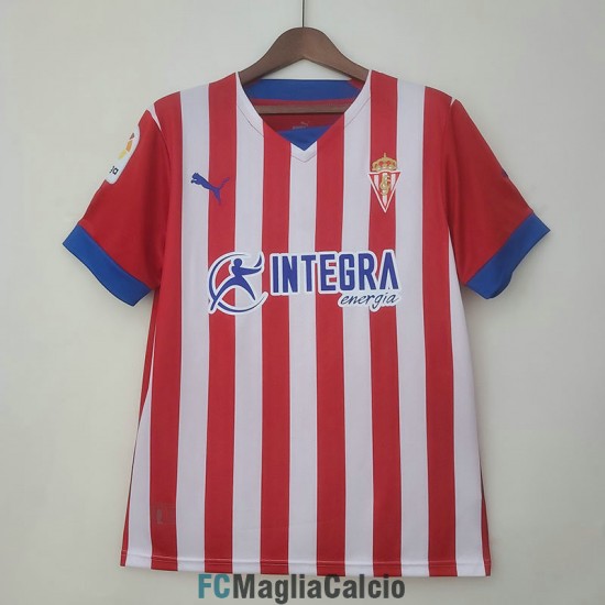 Maglia Sporting Gijon Gara Home 2022/2023