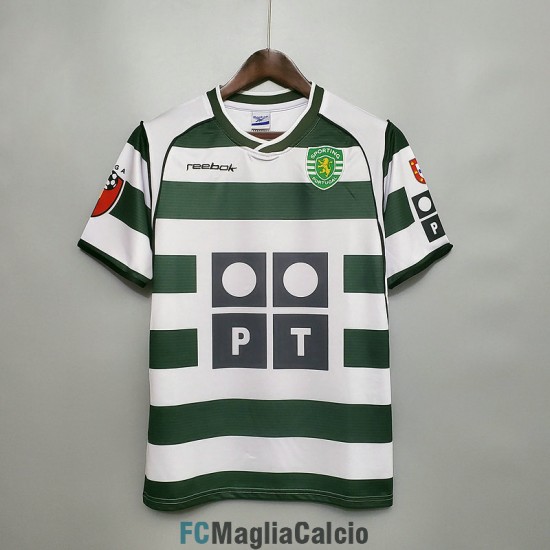 Maglia Sporting Lisboa Retro Gara Home 2001/2002