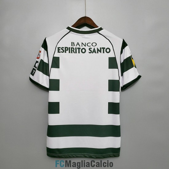 Maglia Sporting Lisboa Retro Gara Home 2001/2002