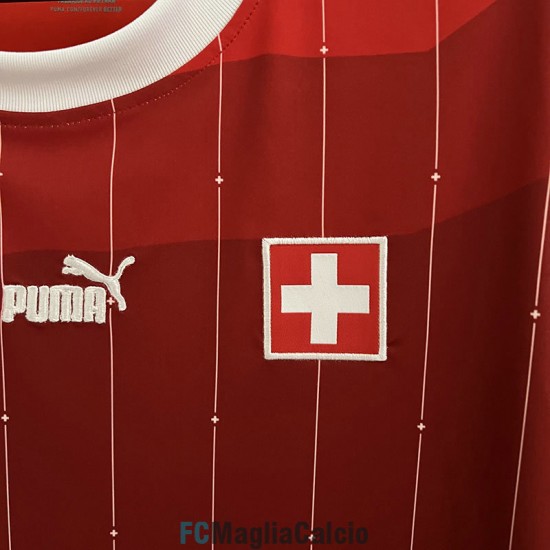 Maglia Svizzera Retro Gara Home 2023/2024