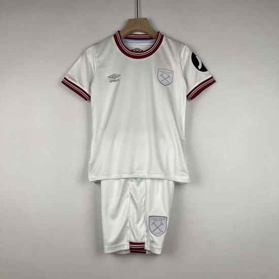 Maglia West Ham United Bambino Gara Away 2023/2024