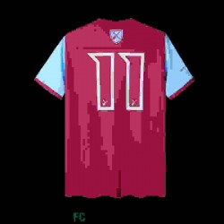 Maglia West Ham United x Iron Maiden Retro 2019/2020