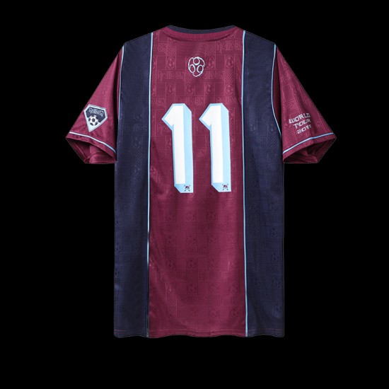 Maglia West Ham United x Iron Maiden Retro Red 2011/2012