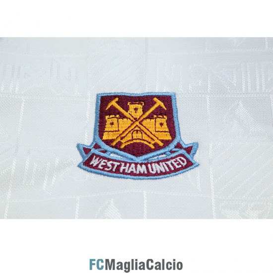 Maglia West Ham United x Iron Maiden Retro White 1999/2001