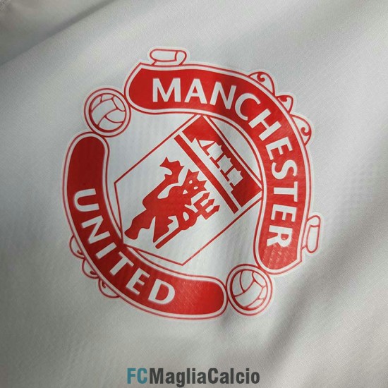 Manchester United Giacca A Vento Blanco I 2023/2024