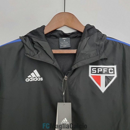 Sao Paulo FC Giacca A Vento Negro II 2022/2023